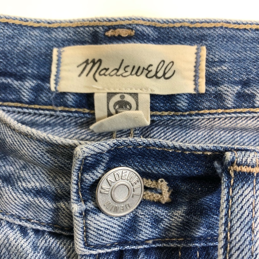 Madewell Women high waisted Distressed The Perfect Vintage Jean sz 26 in EUC - Picture 7 of 8